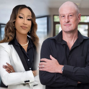 Peter Rix and Kume Luvhani, founders of Vaxowave